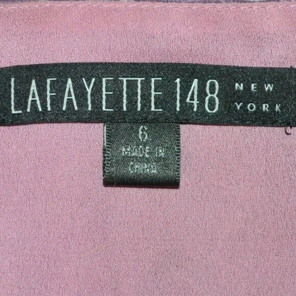 Lafayette Purple Pink Snakeskin Python Print Pure… - image 7